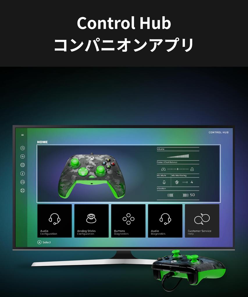 TURTLE BEACH Rematch Core Ghost Camo Black Green Wired USB Officially Xbox Compatible with PC and Xbox Series Chat Mic Ergonomic Design Warranty &
