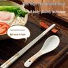 Ceramic Chopsticks and Spoon Set
