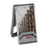 Mini-case of HSS-Co Drill Bits DIN 338, 135, 7 Pieces - 2-10 Mm