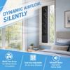Keine Installation Fensterlüfter WiFi Fernbedienung Ventilator Lüfter Lüftungsventilator für US-Rauchige Räume