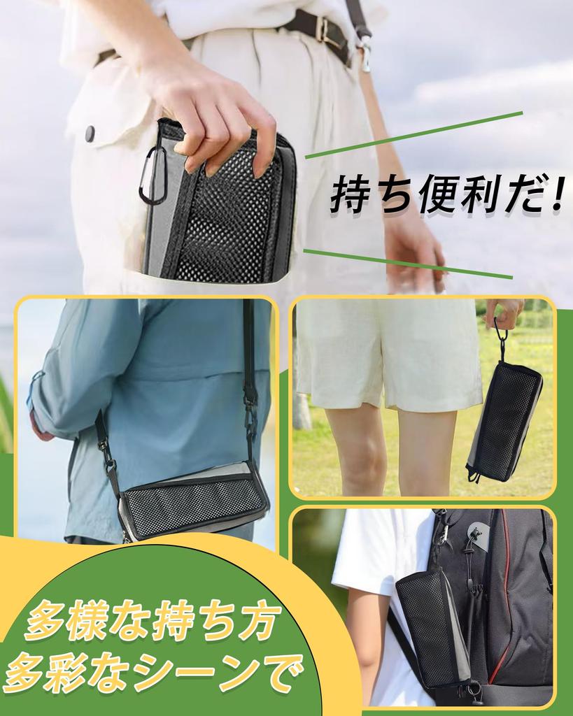100kg Weight Capacity Folding Chair Shoulder Strap Integrated Storage Bag Ultralight Camping Chair Fishing Stool Gray Carbon Steel with Foot Pad and
