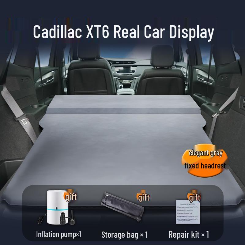 Colchão de Ar para Banco Traseiro Cadillac XT6 - Cama de Carro Inflável