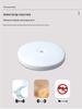 LED Tri-Proof Ceiling Light with Sound, Light, and Motion Sensing for Hallways