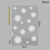 50/100pcs New 50/100pcs Candy Bag Daisy Food Grade Cookie Packaging Bag Transparent Disposable Gifts Wrapping Supplies