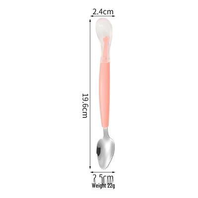 Portable Dual-Head Fruit Spoon
