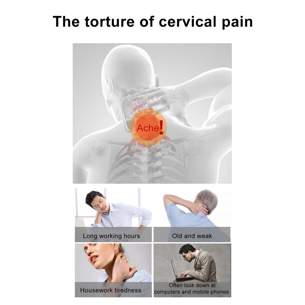 Neck Stretcher Pillow For Neck Shoulder Pain Relief Cervical Traction Device   Corrector Neck Shoulder Relaxer Massager