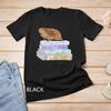Adorable Hedgehog Jane Austen Book Nerd Graphic Unisex T-shirt