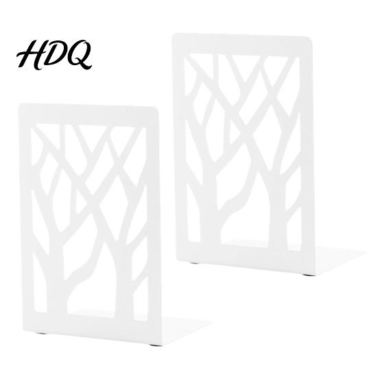 Artistic Metal Bookends 1 Pair Tree of Life Decorative for Shelves Heavy