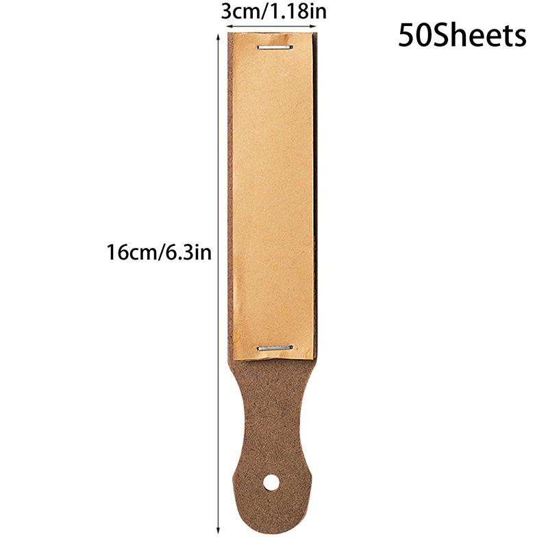 Makeup Eyebrow Pencil Sandpaper Board Grinding Tool Polishing Pen Tip Rub Brush Sharpening Sandpaper Fine Point Makeup Tool
