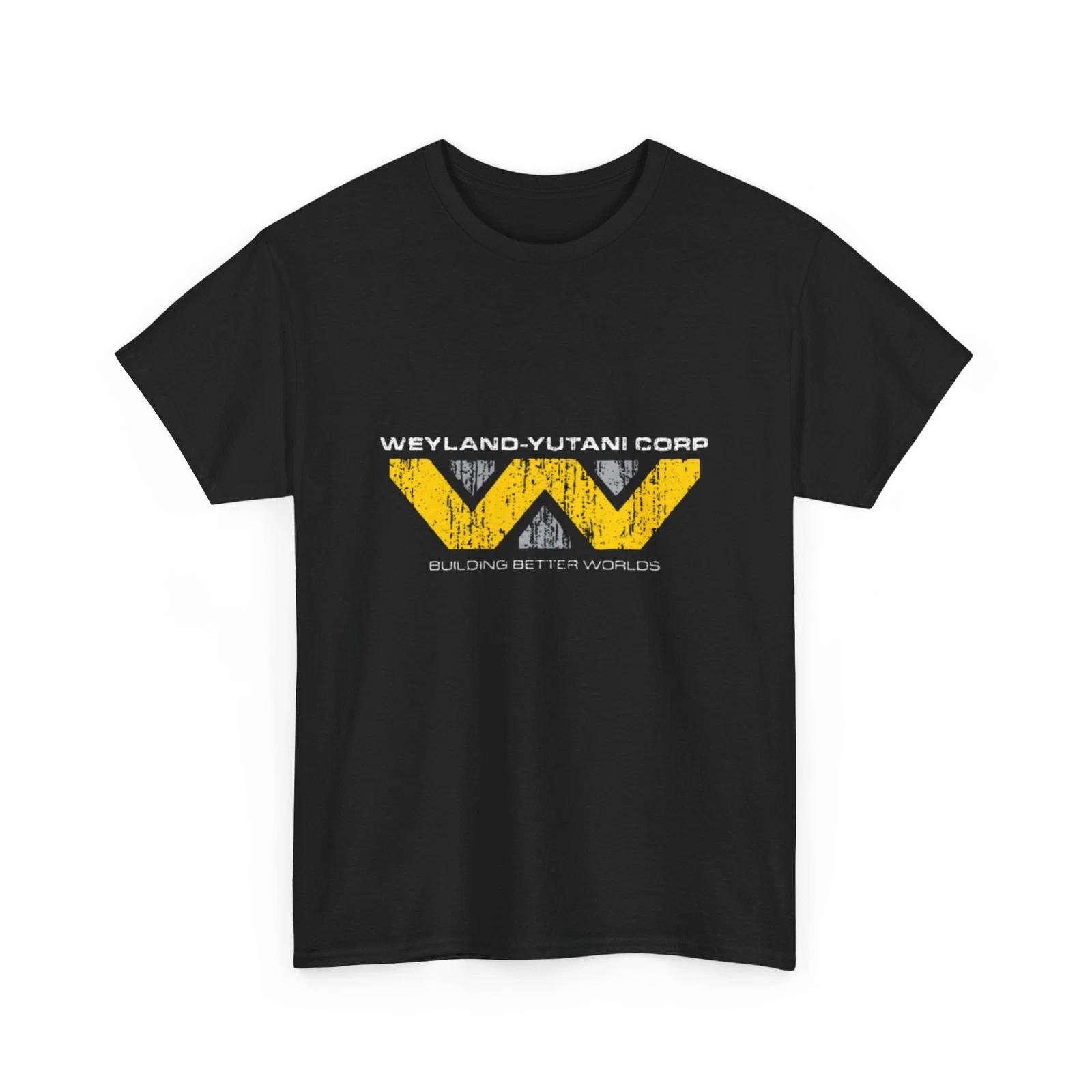 

Aliens T Shirt - Nostromo Weyland yutani Corp building better worlds Shirt XL