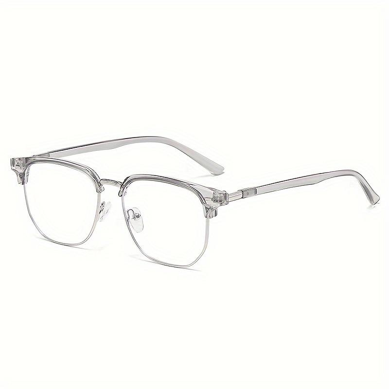 Retro high end color changing mens glasses with eyebrow frame for business leisure stylish accessory