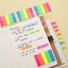 Paper Candy Color Sticky Notes Bookmark Marker Sticker Fluorescent Memo Pad Colored Memo Pad