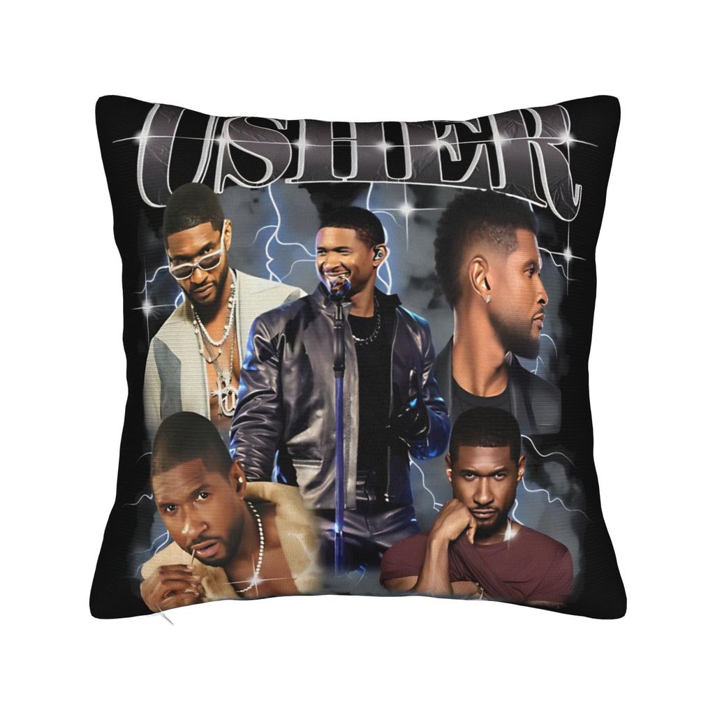 Pillow Case Chris Brown Breezy Album Design Music Singer Pillow Cover For Chair Sofa Home Decor Kawaii Pillowcases