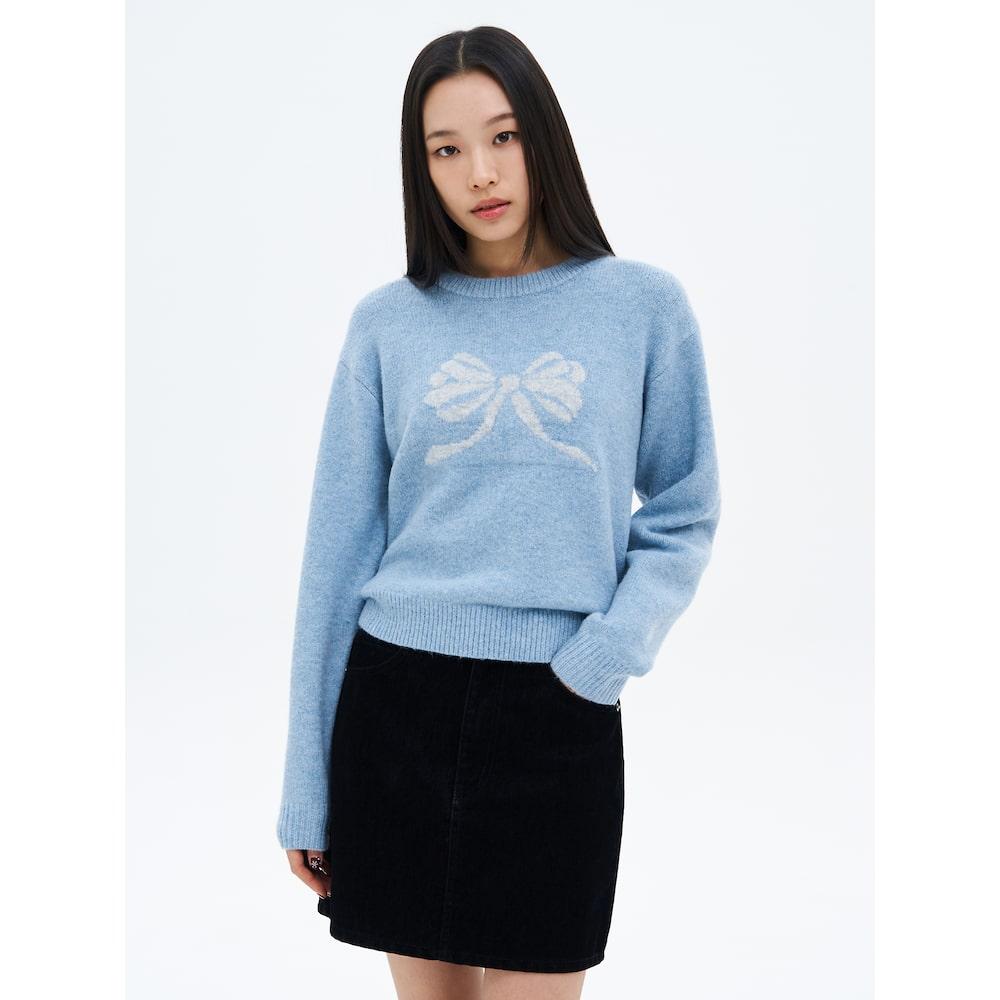 8Seconds Ribbon Graphic Pullover Sky Blue Sky Blue/M