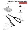 Rear Luggage Rack Carrier Case Support Holder Cargo Bracket Motorcycle For Scrambler 400X SPEED400 Speed 400 2024 2025