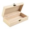 Retro Holzkiste Naturholz mit Deckel Multifunktionale Klappboxen Geschenkverpackung Schmuckkasten Box Aufbewahrungsbox für Heimutensilien