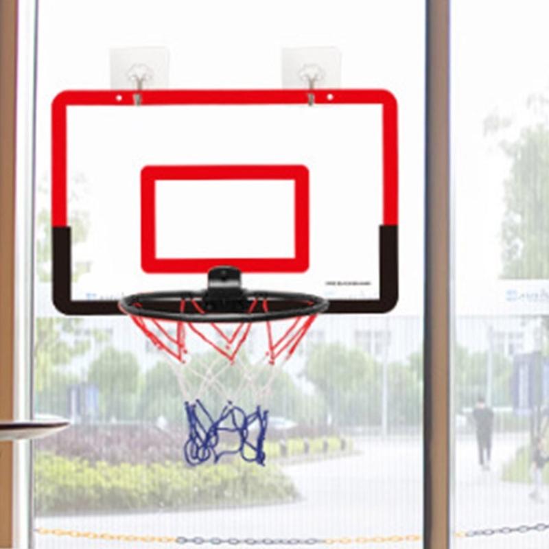 Home Exercise Basketball Hoop Wall Frame Stand Lifting Basket Hanging Backboard Portable Funny Small Basketball Hoop