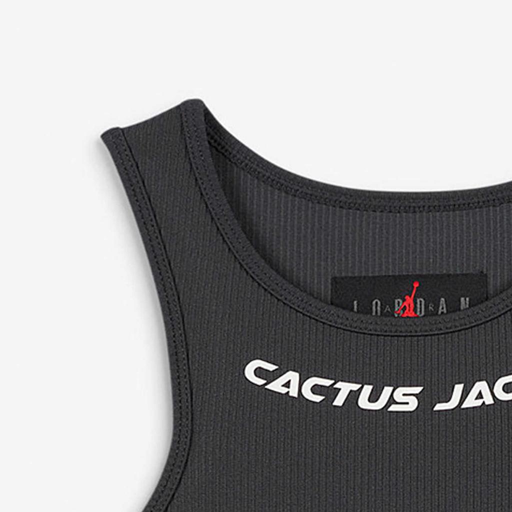 Jordan X Travis Scott Cactus Jack Damen-Tanktop (Asiatische Größen) Dunkelrauchgrau Damen Streetwear DX6173-070