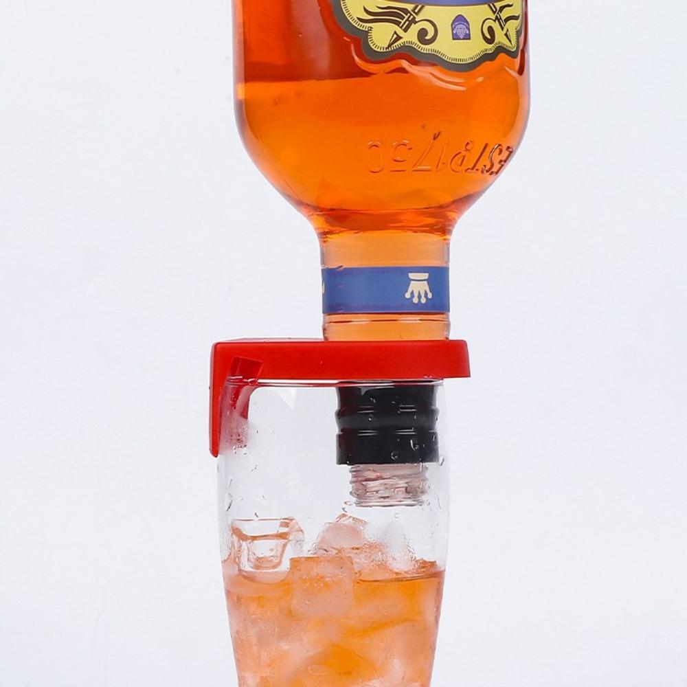 5Pcs Bar Accessories Plastic Cocktail Bottle Buckle Thicken Stable Cocktail Snaps Colorful Beer Drink Upside Down Clip Bar