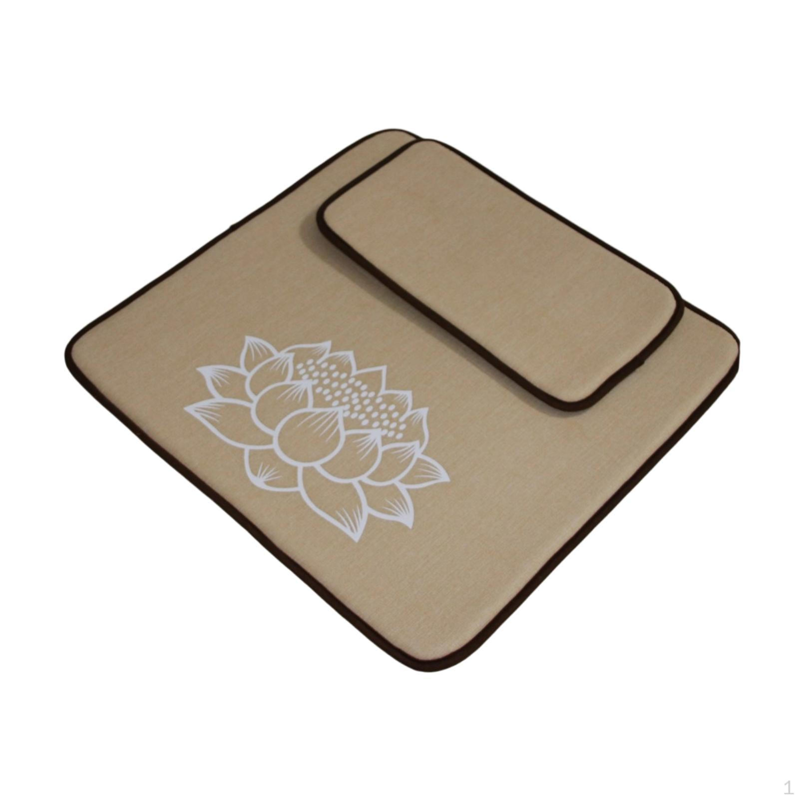 

Meditation Cushion Seat Chatting Pad with Floor Pillow Set for Game Nights Khaki