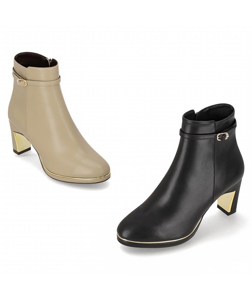 Elcanto Intense Women'S Buckle Platform Ankle Boots 7Cm Lcwa79I54V