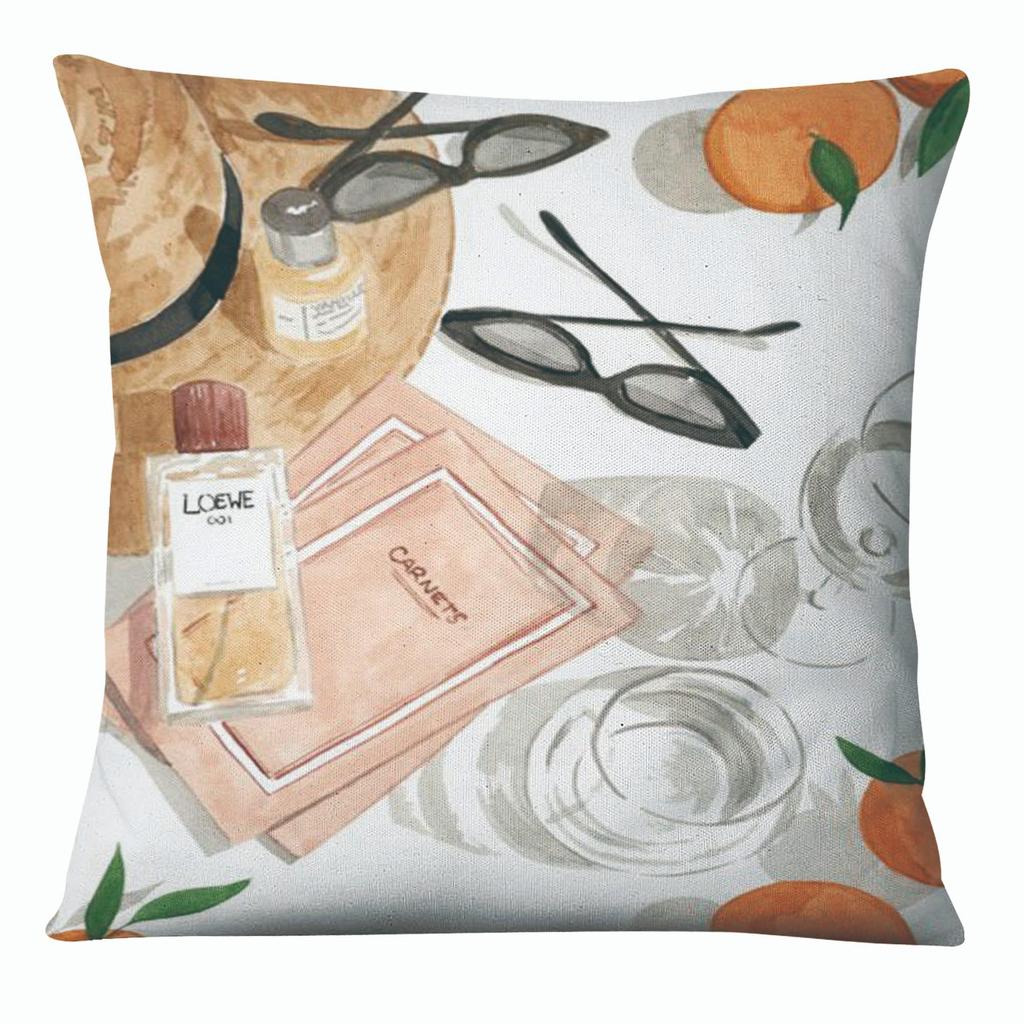 Home Pillow Call Me By Your Name Oil Painting Printing Pillowcase Watercolor Illustration Cushion Pillow