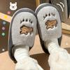 Cartoon Women Home Slippers Plush Warm Thick Bottom Slides Cute Soft Non-slip Slippers Indoor Outdoor Men Casual Slippers