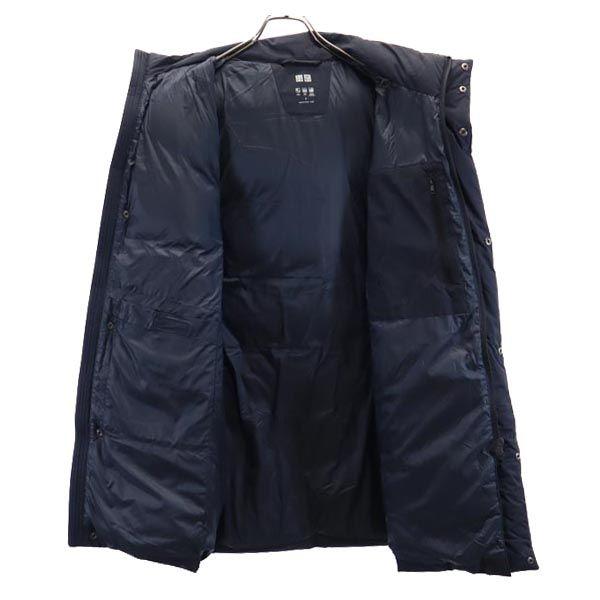 Uniqlo Seamless Down Coat S Navy Women Used