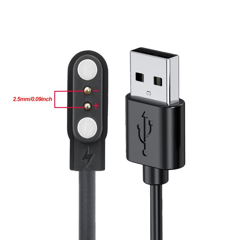Smart Watch Charger for SKG V7/V7 Pro/V7 Cyber/R8(Not for V7-2) USB Magnetic Charging Cable Cord Smartwatch чёрный