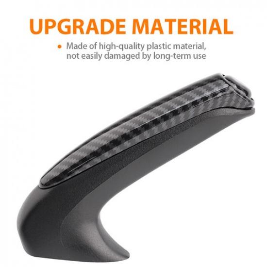 Carbon Fiber Front Hand Brake Trim Cover For Honda Civic Coupe Sedan 06-11