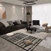 Luxury Living Room Rug Stain Resistant Easy To Clean Sofa Bedroom Bedside Mat Office Rug Home Decoration