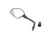 GPR Mirror Type 3 Pillow Ball Angle Adjustment Reverse Thread M10 Left Side 1 Piece Safety Standard Compliant Universal Black '07 675-1205131