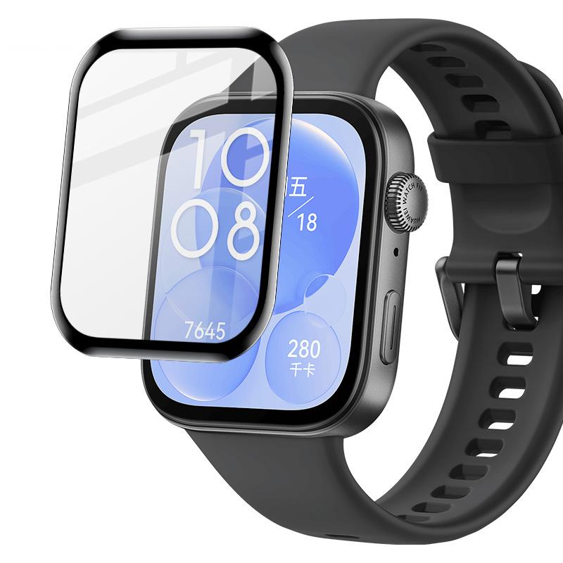 

IMAK For Huawei Watch Fit 3 Screen Protector PMMA Anti-Scratch Ultra Thin HD Watch Film A