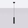 Carbon pendant lamp 1 black