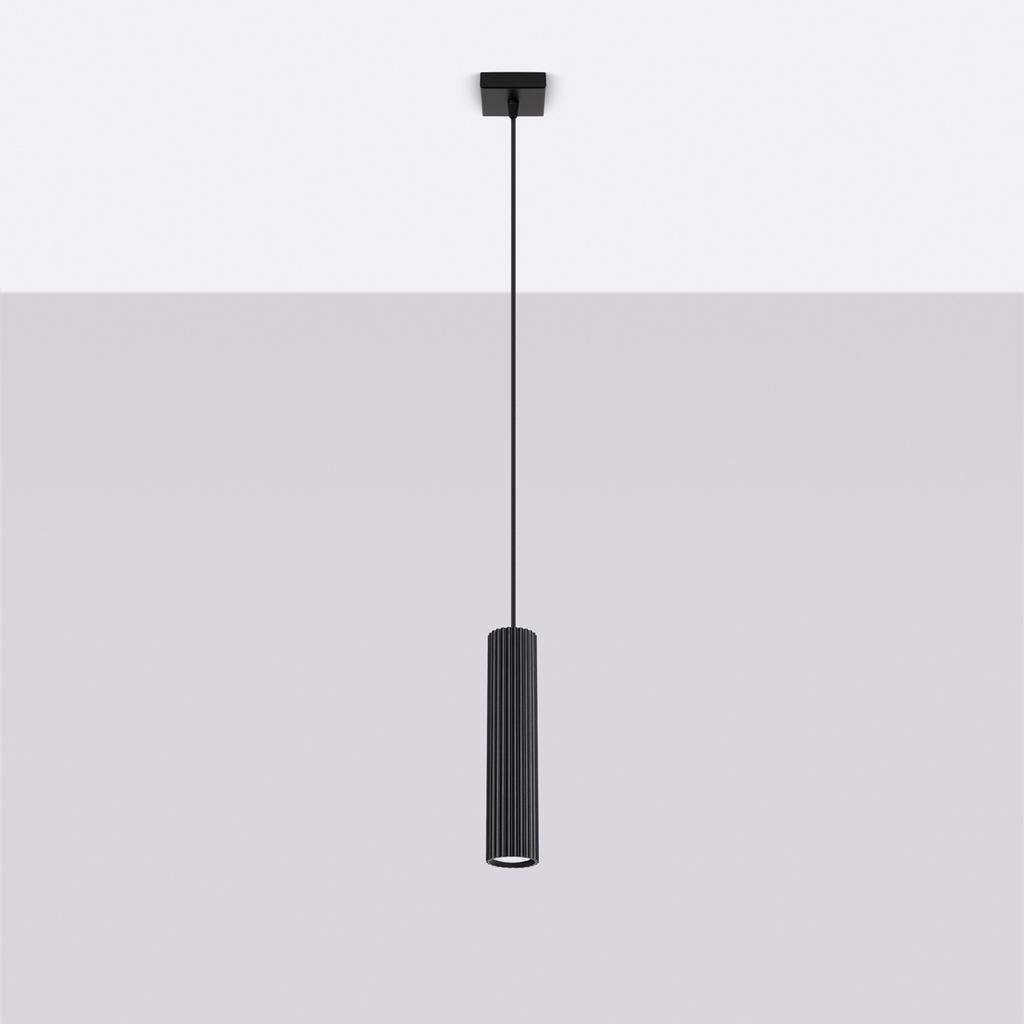 Carbon pendant lamp 1 black
