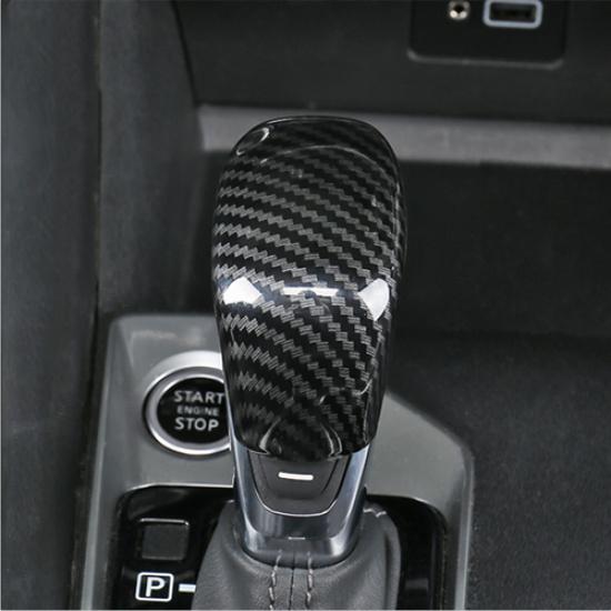 Carbon fiber look Gear Shift Knob Cover Trim For Nissan Altima -