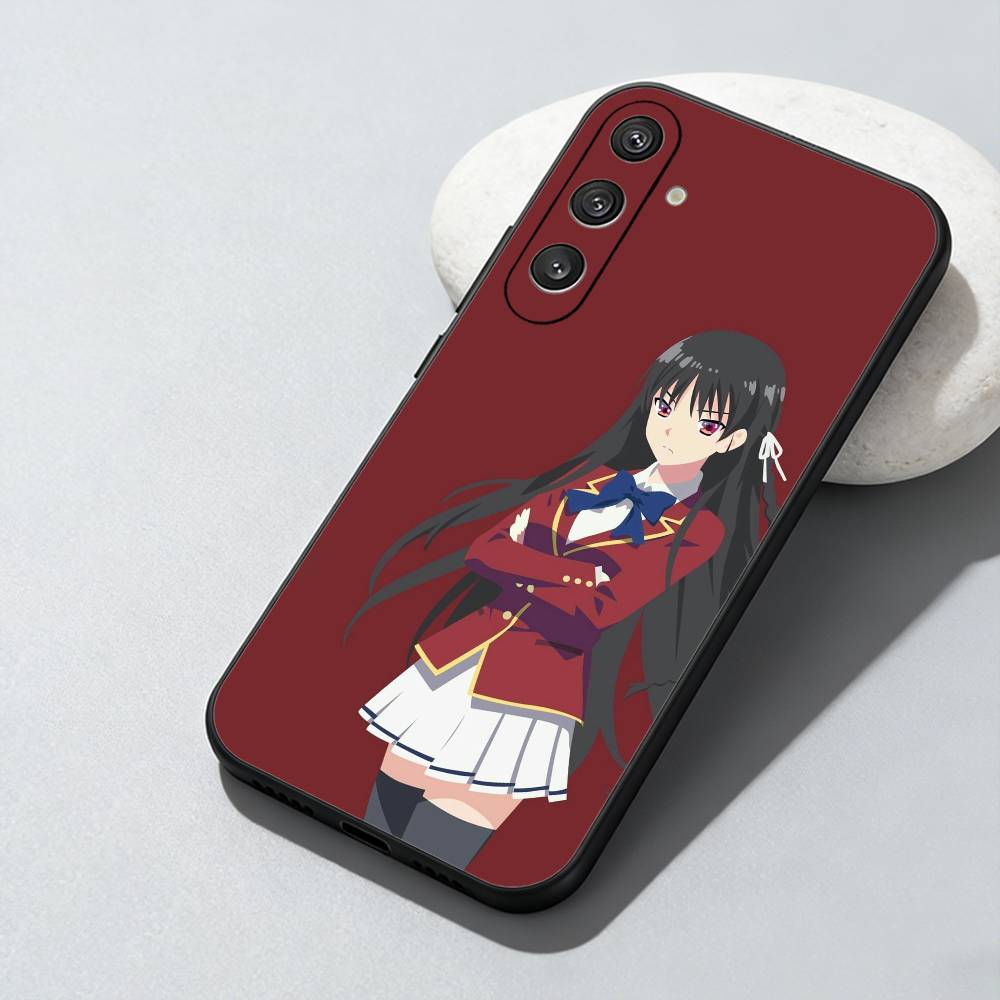 

H-Horikita S-Suzune Anime Phone Case For Samsung Galaxy A73,A72,A71,A70,A52,A51 Others Soft Black Cover Samsung a71 4g