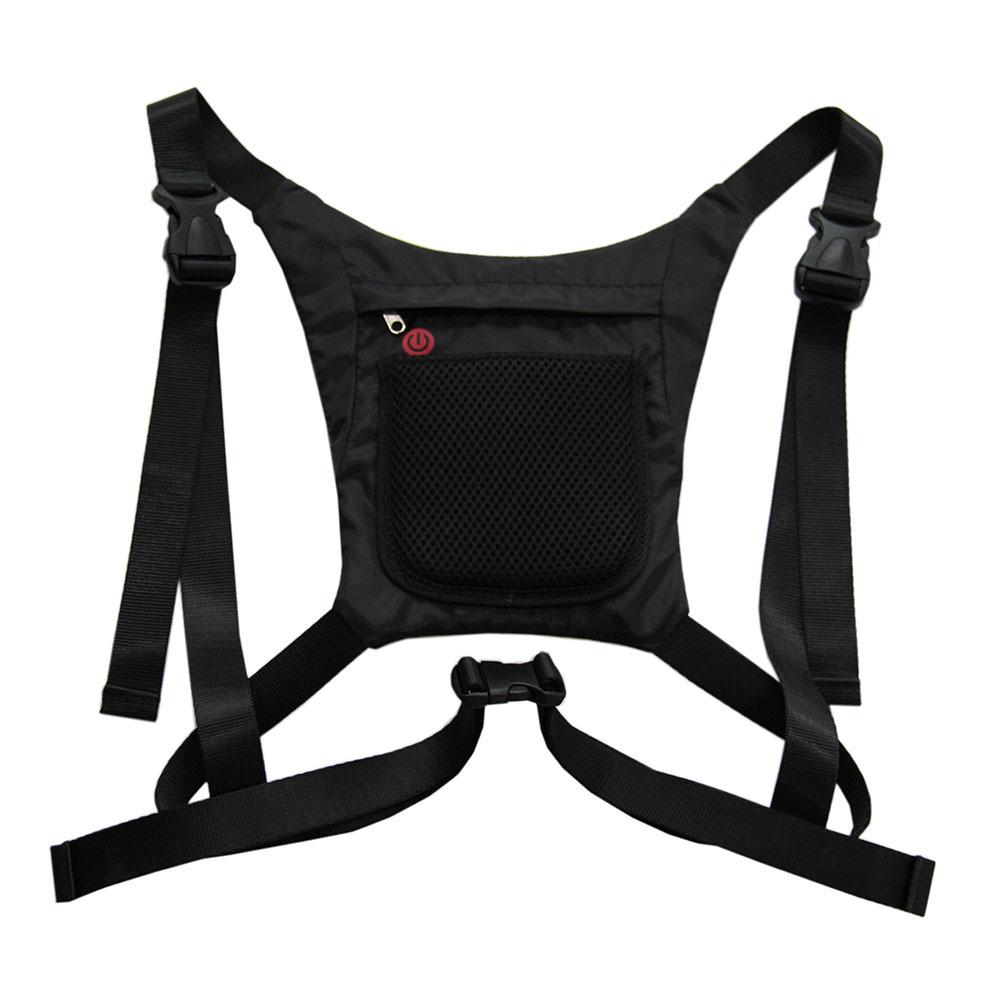 Wireless LED Cycling Safety Vest with Remote Control