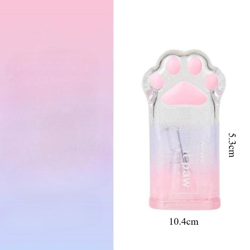1pcs Large Capacity Correction Tape Gradient Color Cute Cat Claw Correction Tape School Office Supplies Stationery