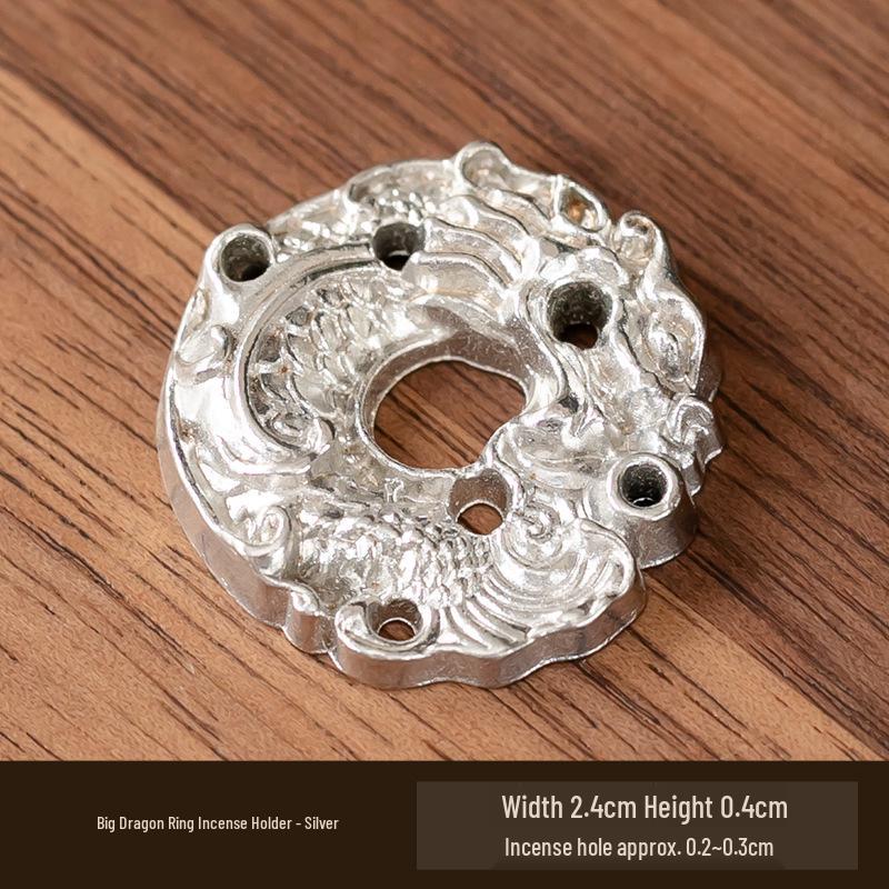 Antyczny dwuwarstwowy uchwyt na kadzidło lotosowe na ceremonię herbaty i kadzidło Buddy, wielopory palnik na kadzidło sandałowe.