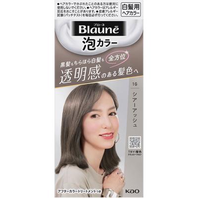 Blaune Bubble Color 1G Sheer Ash 108ml (Quasi-drug) Foam for Graying Hair Colorant for Gray Hair For Use In the Entire Dyeing Process (one-time Us