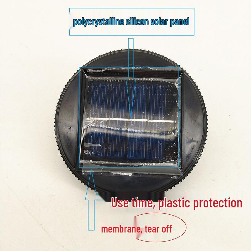 Solar Garden Glass Dot Lights for Outdoor Decoration