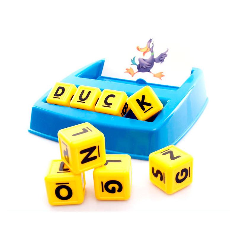 707-18 Remember Words Fun Learning Words Puzzle Letters With Happiness Learning English Early Education Puzzle Toy Board Game