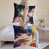 T-The Apothecary Diaries M-Maomao Cushion Cover Pillowcase Short Plush Invisible Zipper Room Sofa Cushion Cover