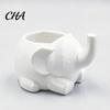 Desktop Storage for Pens 3D Printed Elephant Pen Holder, Minimalist Organizer Office School Supplies, Tidy Makeup Brush Cute Animal Stationery