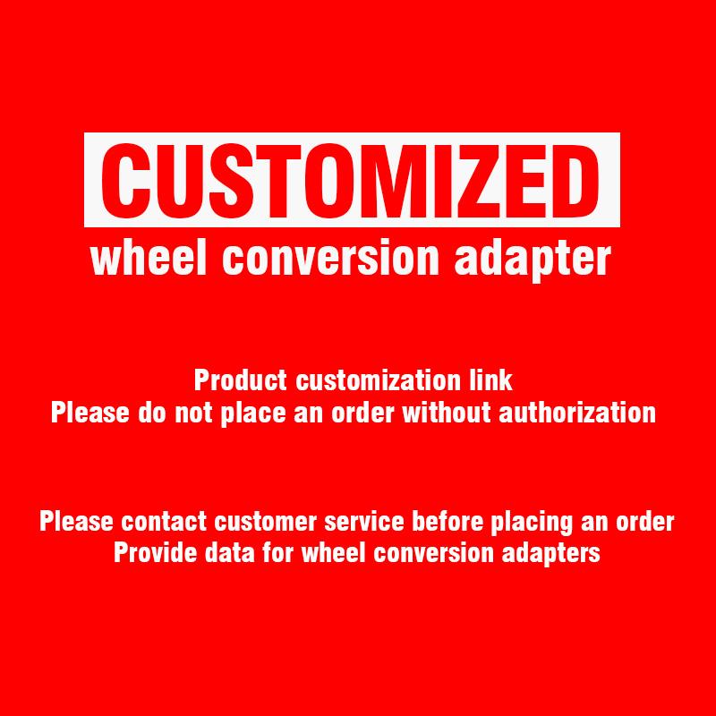 2Pieces 15-50mm Customization Wheel spacers Conversion adapters for PCD 5x120 to 5x127 5x100 5x108 5x114.3 5x112 Customized Link