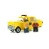 Bausteine Kleine Partikel Kreative Serie Stadt-Taxi Bausteine Spielzeugset
