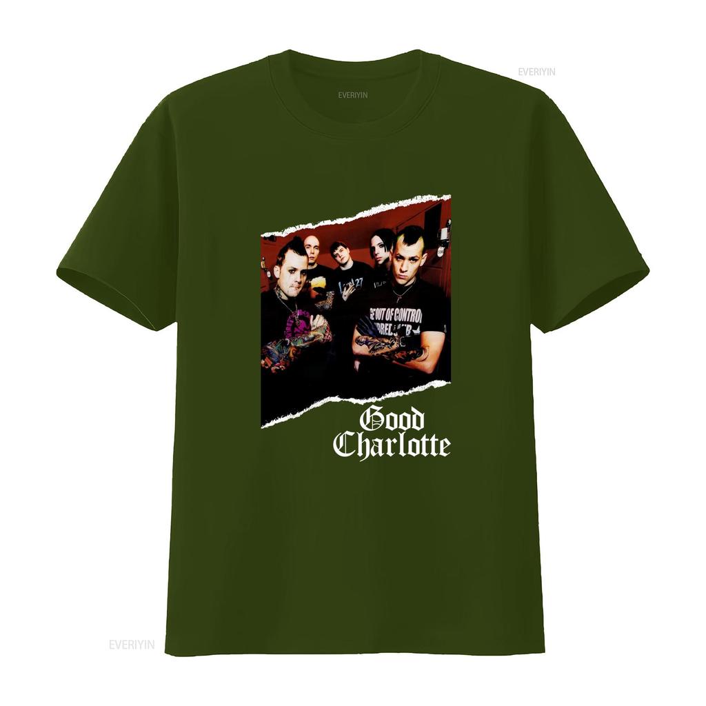 GOOD CHARLOTTE Black 100 Cotton Full Size S To 4XL Band T Shirt Vintage Washed Breathable Casual Designer Clothes Stretched