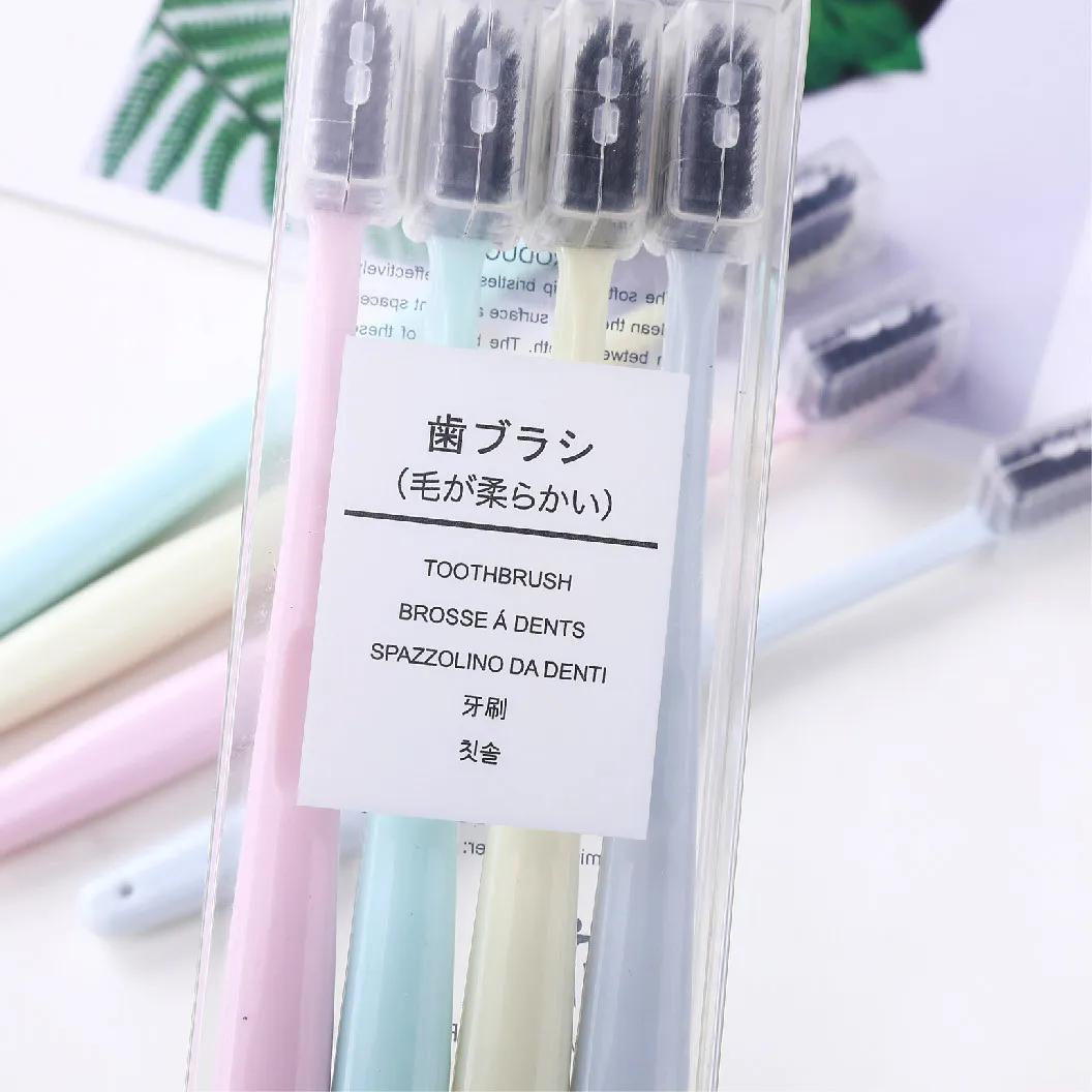 

Зубная щетка Отбеливание зубов Сверхжесткая щетина Крест Удаление налета с языка Бактерии Кофейные пятна Стоматологический Уход за полостью рта Гигиена style 1