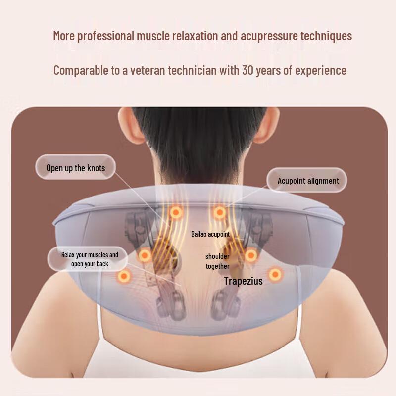 OGAWA Handheld Neck & Shoulder Massager OG2608 CN plug (adapter included)